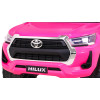 Toyota Hilux na akumulator dla dzieci Różowy + Napęd 4x4 + Pilot + 2 bagażniki + Radio MP3 + LED