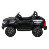Toyota Hilux na akumulator dla dzieci Czarny + Napęd 4x4 + Pilot + 2 bagażniki + Radio MP3 + LED