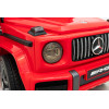 Mercedes AMG G63 dla dzieci Czerwony + Pilot + MP3 LED + Wolny Start + EVA + Pasy