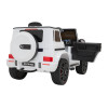 Mercedes AMG G63 dla dzieci Biały + Pilot + MP3 LED + Wolny Start + EVA + Pasy