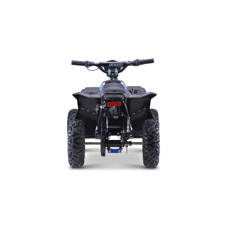 Quad HIPERFECT na akumulator Niebieski 35km/h + Silnik bezszczotkowy 1000W + Koła pompowane + Regulacja siedzenia