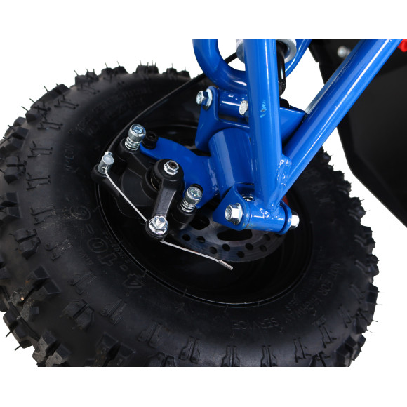 Quad HIPERFECT na akumulator Niebieski 35km/h + Silnik bezszczotkowy 1000W + Koła pompowane + Regulacja siedzenia Quad HIPERFECT na akumulator Niebieski 35km/h + Silnik bezszczotkowy 1000W + Koła pompowane + Regulacja siedzenia
