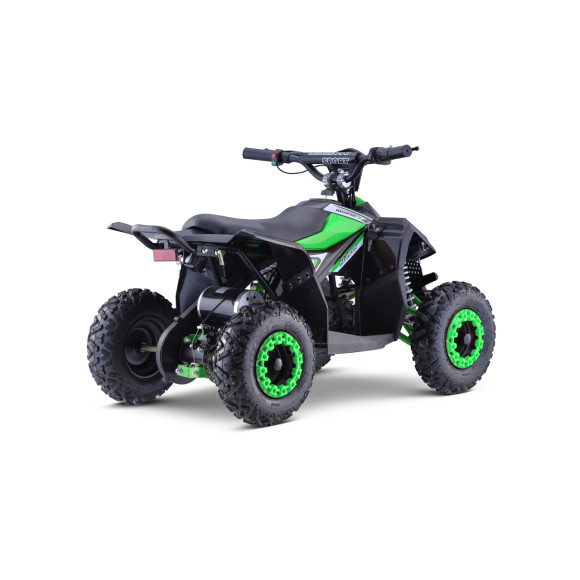 Quad HIPERFECT na akumulator Zielony 35km/h + Silnik bezszczotkowy 1000W + Koła pompowane + Regulacja siedzenia Quad HIPERFECT na akumulator Zielony 35km/h + Silnik bezszczotkowy 1000W + Koła pompowane + Regulacja siedzenia