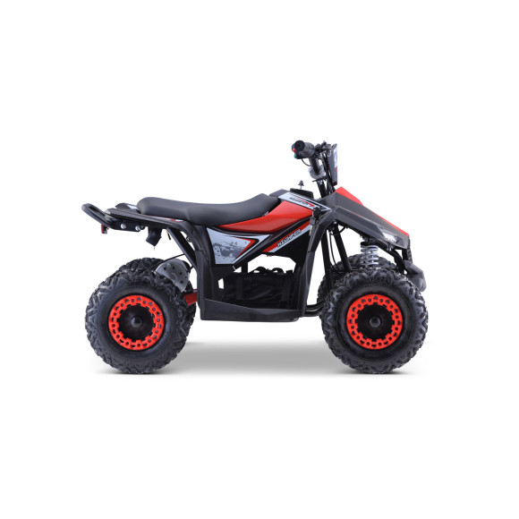 Quad HIPERFECT na akumulator Czerwony 35km/h + Silnik bezszczotkowy 1000W + Koła pompowane + Regulacja siedzenia Quad HIPERFECT na akumulator Czerwony 35km/h + Silnik bezszczotkowy 1000W + Koła pompowane + Regulacja siedzenia