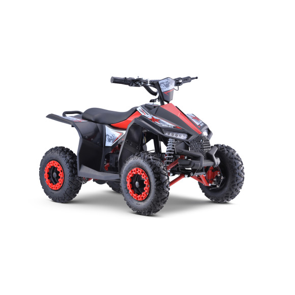 Quad HIPERFECT na akumulator Czerwony 35km/h + Silnik bezszczotkowy 1000W + Koła pompowane + Regulacja siedzenia Quad HIPERFECT na akumulator Czerwony 35km/h + Silnik bezszczotkowy 1000W + Koła pompowane + Regulacja siedzenia