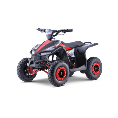 Quad HIPERFECT na akumulator Czerwony 35km/h + Silnik bezszczotkowy 1000W + Koła pompowane + Regulacja siedzenia