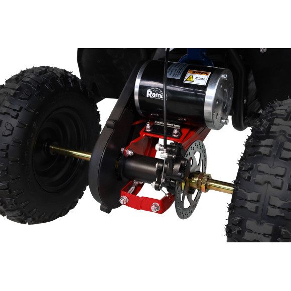 Quad HIPERFECT na akumulator Czerwony 35km/h + Silnik bezszczotkowy 1000W + Koła pompowane + Regulacja siedzenia Quad HIPERFECT na akumulator Czerwony 35km/h + Silnik bezszczotkowy 1000W + Koła pompowane + Regulacja siedzenia