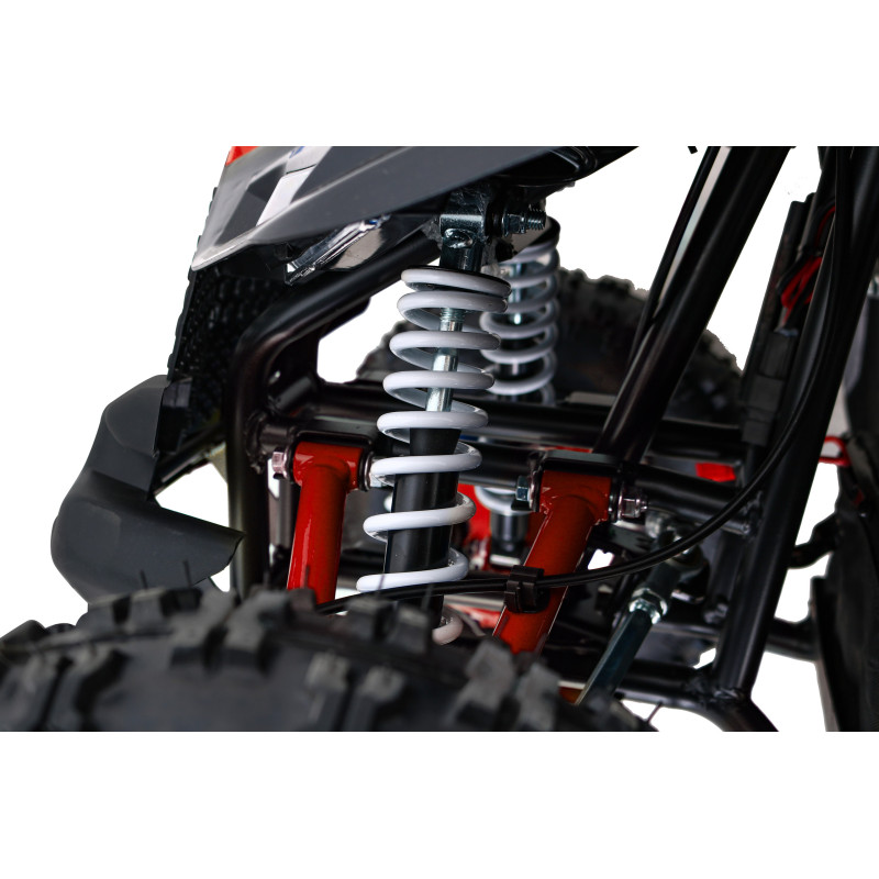 Quad HIPERFECT na akumulator Czerwony 35km/h + Silnik bezszczotkowy 1000W + Koła pompowane + Regulacja siedzenia