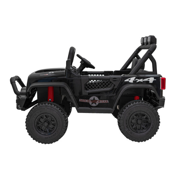 Autko terenowe Geoland Power dla 2 dzieci Czarny + Pilot + Silniki 2x200W + Bagażnik + Radio MP3 + LED Autko terenowe Geoland Power dla 2 dzieci Czarny + Pilot + Silniki 2x200W + Bagażnik + Radio MP3 + LED