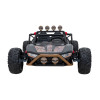Auto Buggy Racing 5 na akumulator dla dzieci Czarny + Silniki 2x200W + Pilot + Audio LED + Wolny Start