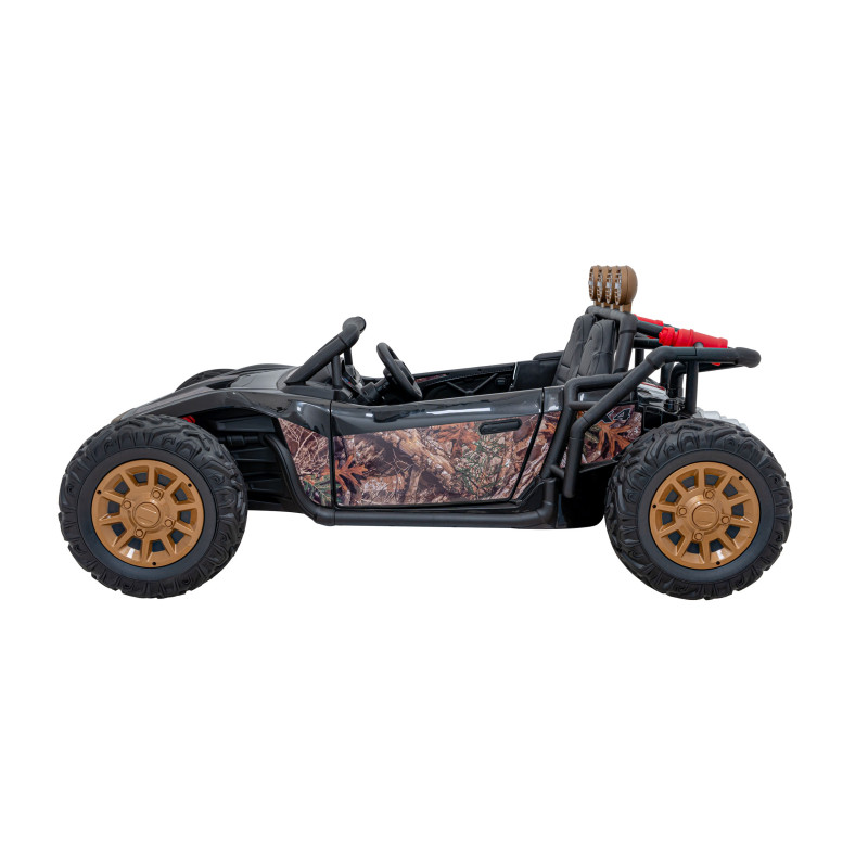 Auto Buggy Racing 5 na akumulator dla dzieci Czarny + Silniki 2x200W + Pilot + Audio LED + Wolny Start