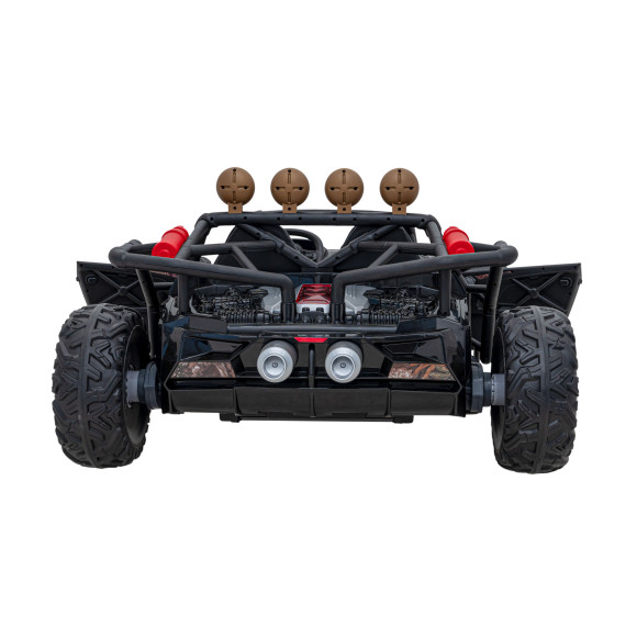 Auto Buggy Racing 5 na akumulator dla dzieci Czarny + Silniki 2x200W + Pilot + Audio LED + Wolny Start