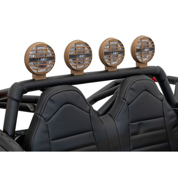Auto Buggy Racing 5 na akumulator dla dzieci Czarny + Silniki 2x200W + Pilot + Audio LED + Wolny Start