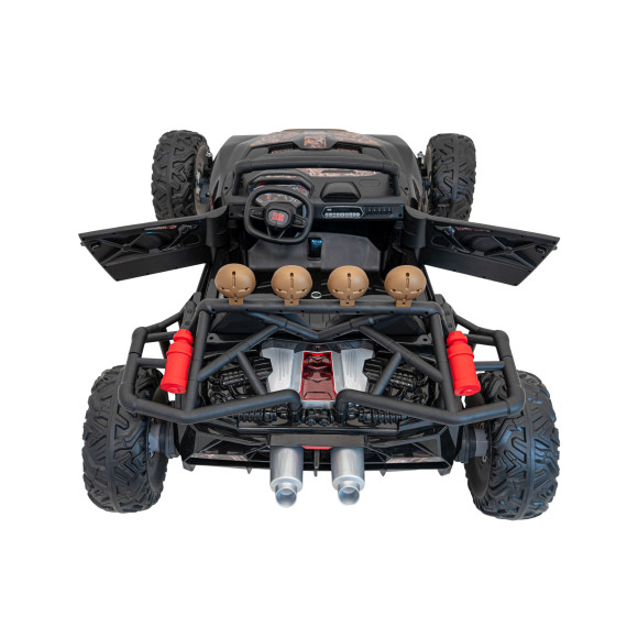 Auto Buggy Racing 5 na akumulator dla dzieci Czarny + Silniki 2x200W + Pilot + Audio LED + Wolny Start