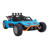 Auto Buggy Racing 5 na akumulator dla dzieci Niebieski + Silniki 2x200W + Pilot + Audio LED + Wolny Start