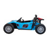 Auto Buggy Racing 5 na akumulator dla dzieci Niebieski + Silniki 2x200W + Pilot + Audio LED + Wolny Start