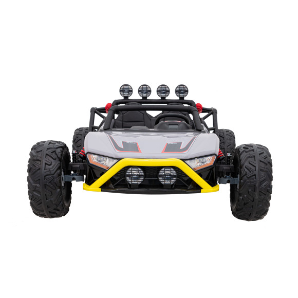 Auto Buggy Racing 5 na akumulator dla dzieci Szary + Silniki 2x200W + Pilot + Audio LED + Wolny Start Auto Buggy Racing 5 na akumulator dla dzieci Szary + Silniki 2x200W + Pilot + Audio LED + Wolny Start