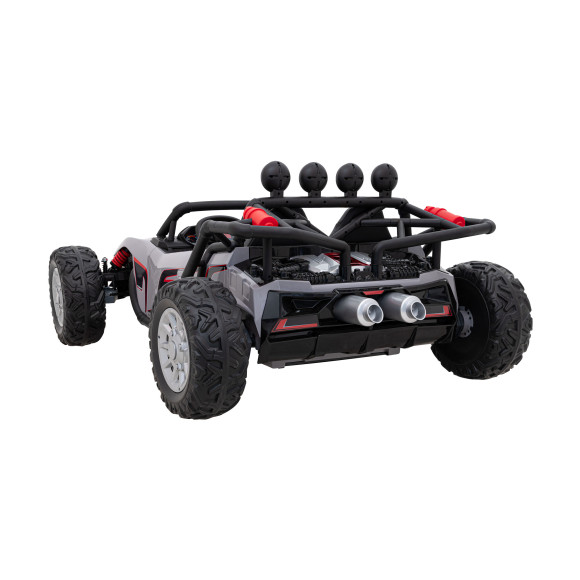 Auto Buggy Racing 5 na akumulator dla dzieci Szary + Silniki 2x200W + Pilot + Audio LED + Wolny Start Auto Buggy Racing 5 na akumulator dla dzieci Szary + Silniki 2x200W + Pilot + Audio LED + Wolny Start