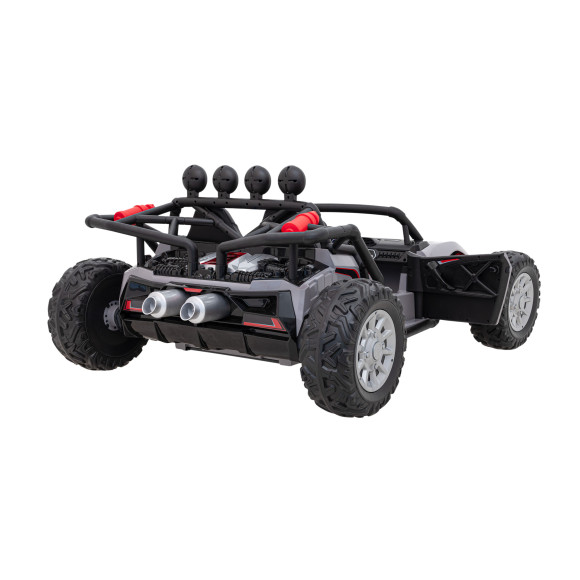 Auto Buggy Racing 5 na akumulator dla dzieci Szary + Silniki 2x200W + Pilot + Audio LED + Wolny Start Auto Buggy Racing 5 na akumulator dla dzieci Szary + Silniki 2x200W + Pilot + Audio LED + Wolny Start