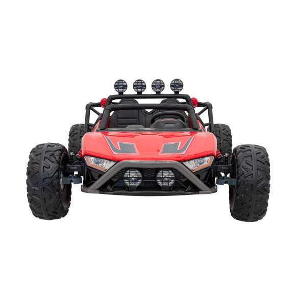 Auto Buggy Racing 5 na akumulator dla dzieci Czerwony + Silniki 2x200W + Pilot + Audio LED + Wolny Start