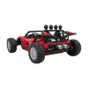 Auto Buggy Racing 5 na akumulator dla dzieci Czerwony + Silniki 2x200W + Pilot + Audio LED + Wolny Start