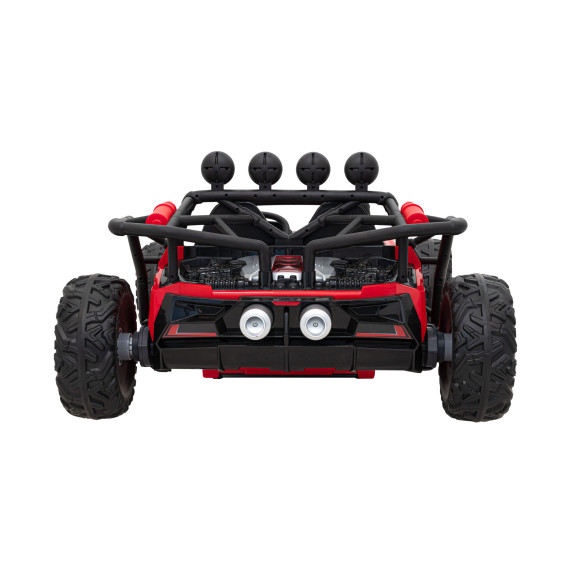 Auto Buggy Racing 5 na akumulator dla dzieci Czerwony + Silniki 2x200W + Pilot + Audio LED + Wolny Start