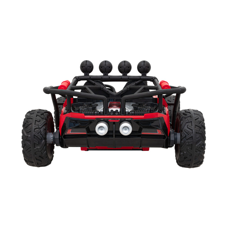 Auto Buggy Racing 5 na akumulator dla dzieci Czerwony + Silniki 2x200W + Pilot + Audio LED + Wolny Start