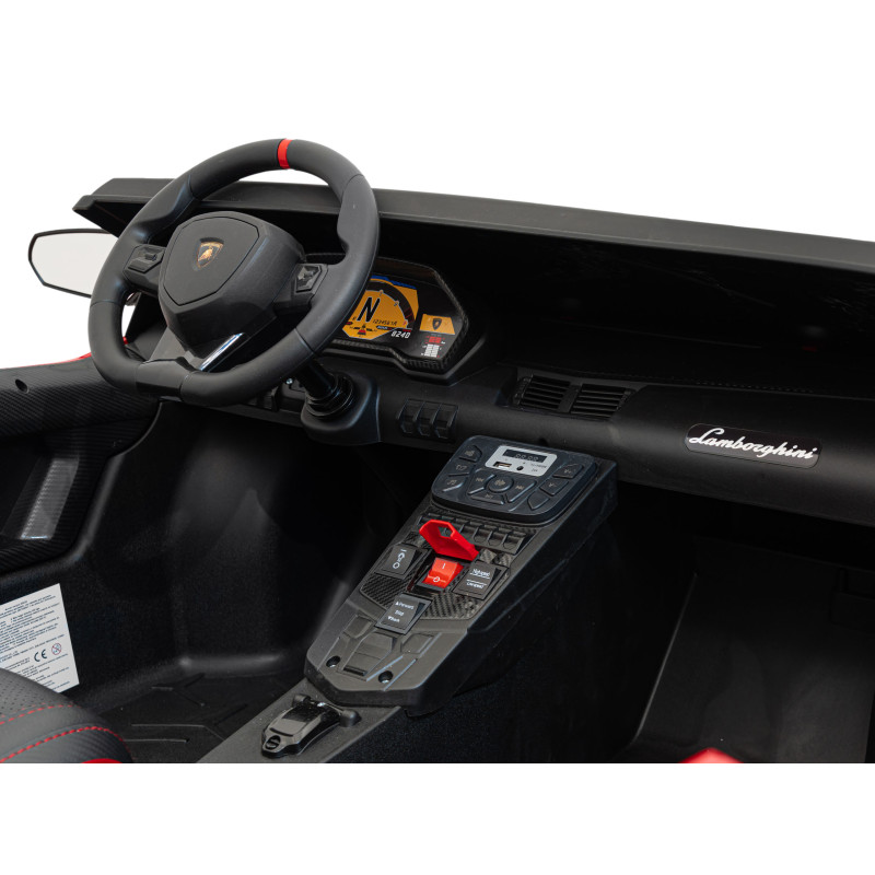 Pojazd Lamborghini Aventador SV Czerwony