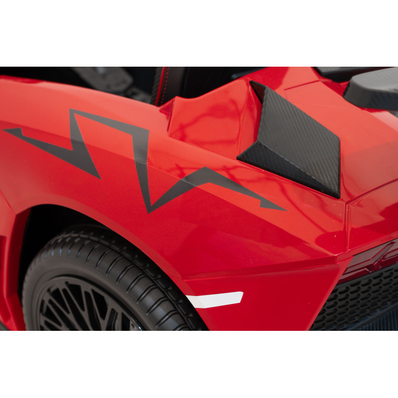 Pojazd Lamborghini Aventador SV Czerwony