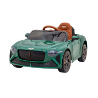 Autko Bentley Bacalar na akumulator dla dzieci Zielony + Pilot + EVA + Wolny Start + Audio LED