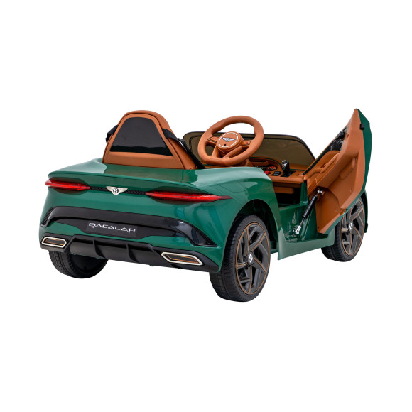 Autko Bentley Bacalar na akumulator dla dzieci Zielony + Pilot + EVA + Wolny Start + Audio LED