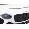 Autko Bentley Bacalar na akumulator dla dzieci Biały + Pilot + EVA + Wolny Start + Audio LED