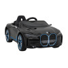 Autko BMW i4 na akumulator dla dzieci Czarny + Wolny Start + EVA + Ekoskóra + Audio LED + Pilot
