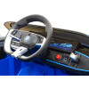 Autko BMW i4 na akumulator dla dzieci Niebieski + Wolny Start + EVA + Ekoskóra + Audio LED + Pilot