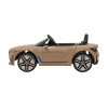 Autko BMW i4 na akumulator dla dzieci Złoty + Wolny Start + EVA + Ekoskóra + Audio LED + Pilot