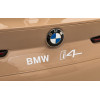 Autko BMW i4 na akumulator dla dzieci Złoty + Wolny Start + EVA + Ekoskóra + Audio LED + Pilot