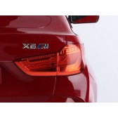 Auto na Akumulator BMW X6 Czerwone Skóra, EVA lakier