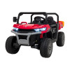 Auto Pick-Up Speed 900 dla dzieci Czerwony + Napęd 4x4 + Ruchomy kiper + Bagażnik + Pilot + Łopatka + Audio LED