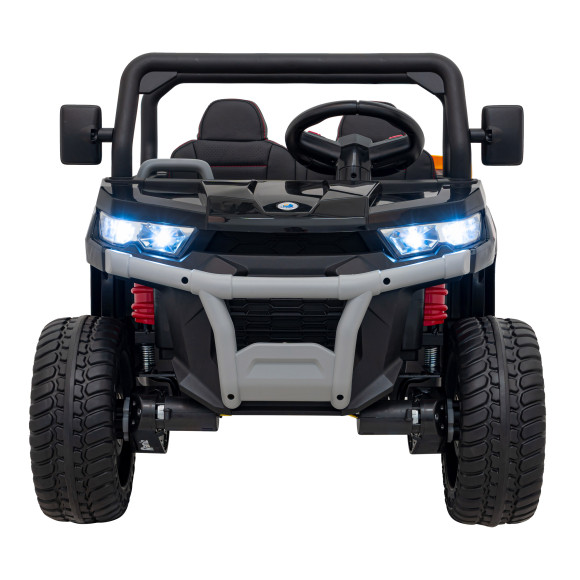 Auto Pick-Up Speed 900 dla dzieci Czarny + Napęd 4x4 + Ruchomy kiper + Bagażnik + Pilot + Łopatka + Audio LED