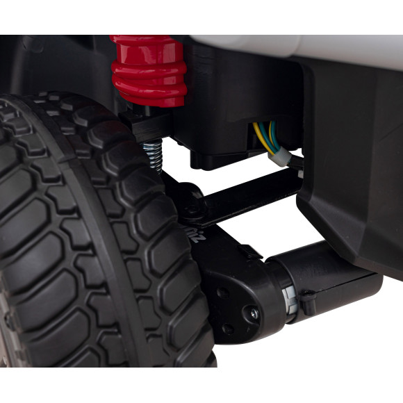 Auto Pick-Up Speed 900 dla dzieci Czarny + Napęd 4x4 + Ruchomy kiper + Bagażnik + Pilot + Łopatka + Audio LED