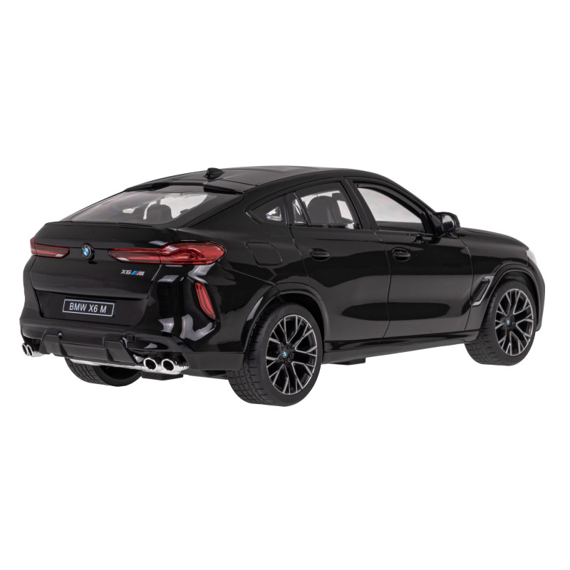 BMW X6 M czarny RASTAR model 1:14 Zdalnie sterowane auto + Pilot 2,4 GHz