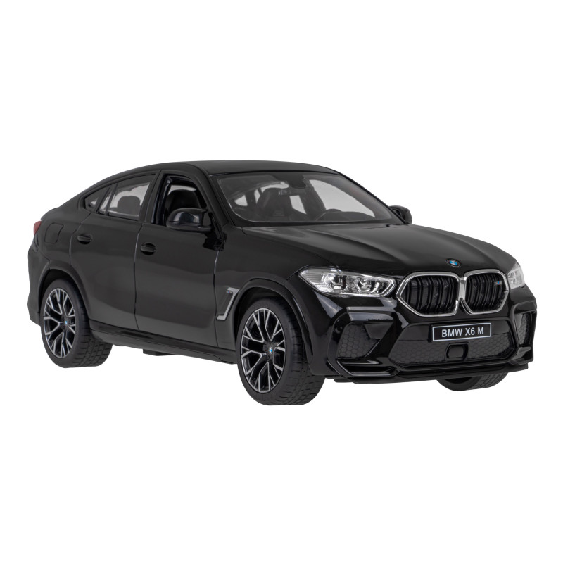 BMW X6 M czarny RASTAR model 1:14 Zdalnie sterowane auto + Pilot 2,4 GHz