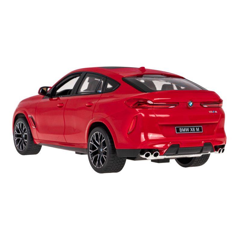 BMW X6 M czerwony RASTAR model 1:14 Zdalnie sterowane auto + Pilot 2,4 GHz