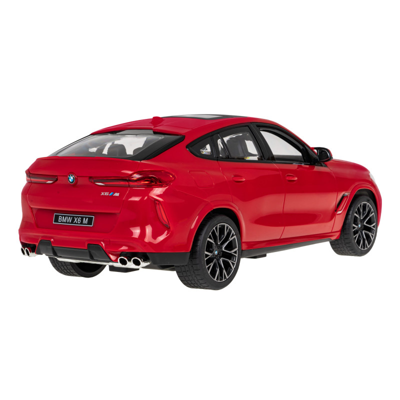 BMW X6 M czerwony RASTAR model 1:14 Zdalnie sterowane auto + Pilot 2,4 GHz