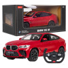 BMW X6 M czerwony RASTAR model 1:14 Zdalnie sterowane auto + Pilot 2,4 GHz