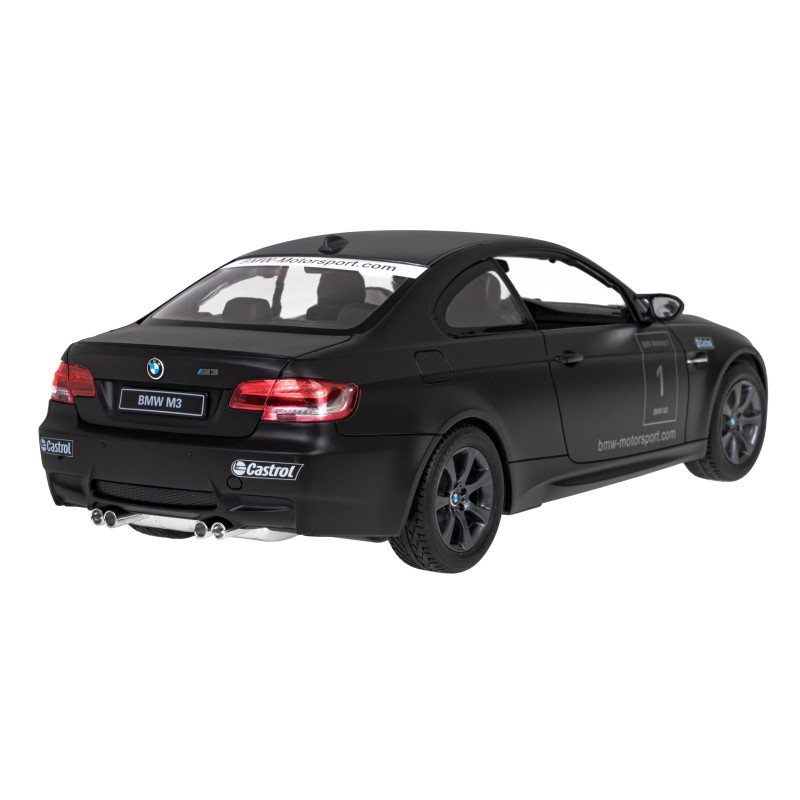 BMW M3 czarny RASTAR model 1:14 Zdalnie sterowane auto + Pilot 2,4 GHz