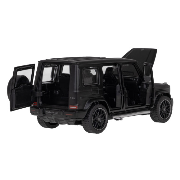 Mercedes-AMG G 63 czarny RASTAR model 1:32 Metalowa karoseria + Ręcznie otwierane elementy