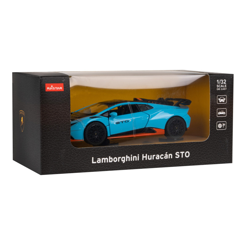 Lamborghini Huracan STO RASTAR model 1:32 Metalowa karoseria + Ręcznie otwierane drzwi