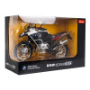 Motocykl BMW R 1200 GS biały RASTAR model 1:9 Metalowa karoseria