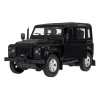 Land Rover Defender czarny RASTAR model 1:14 Zdalnie sterowanie auto + Pilot 2,4 GHz + Ręcznie otwierane drzwi